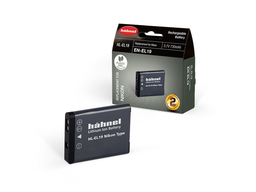 HAHNEL HL-EL19 LITHIUM ION BATTERY FOR NIKON