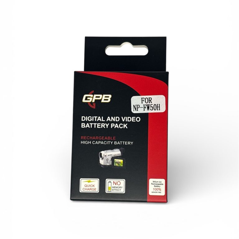 GPB BATTERY FOR SONY NP-FW50H