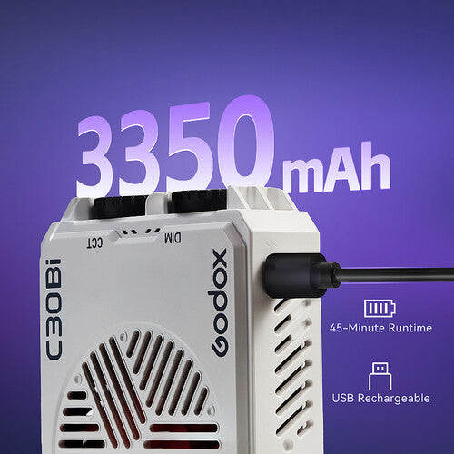 GODOX LITEMONS C30BI BI-COLOUR LED LIGHT PANEL
