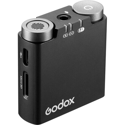 GODOX VIRSO M2 2-PERSON WIRELESS MICROPHONE SYSTEM Camera tek