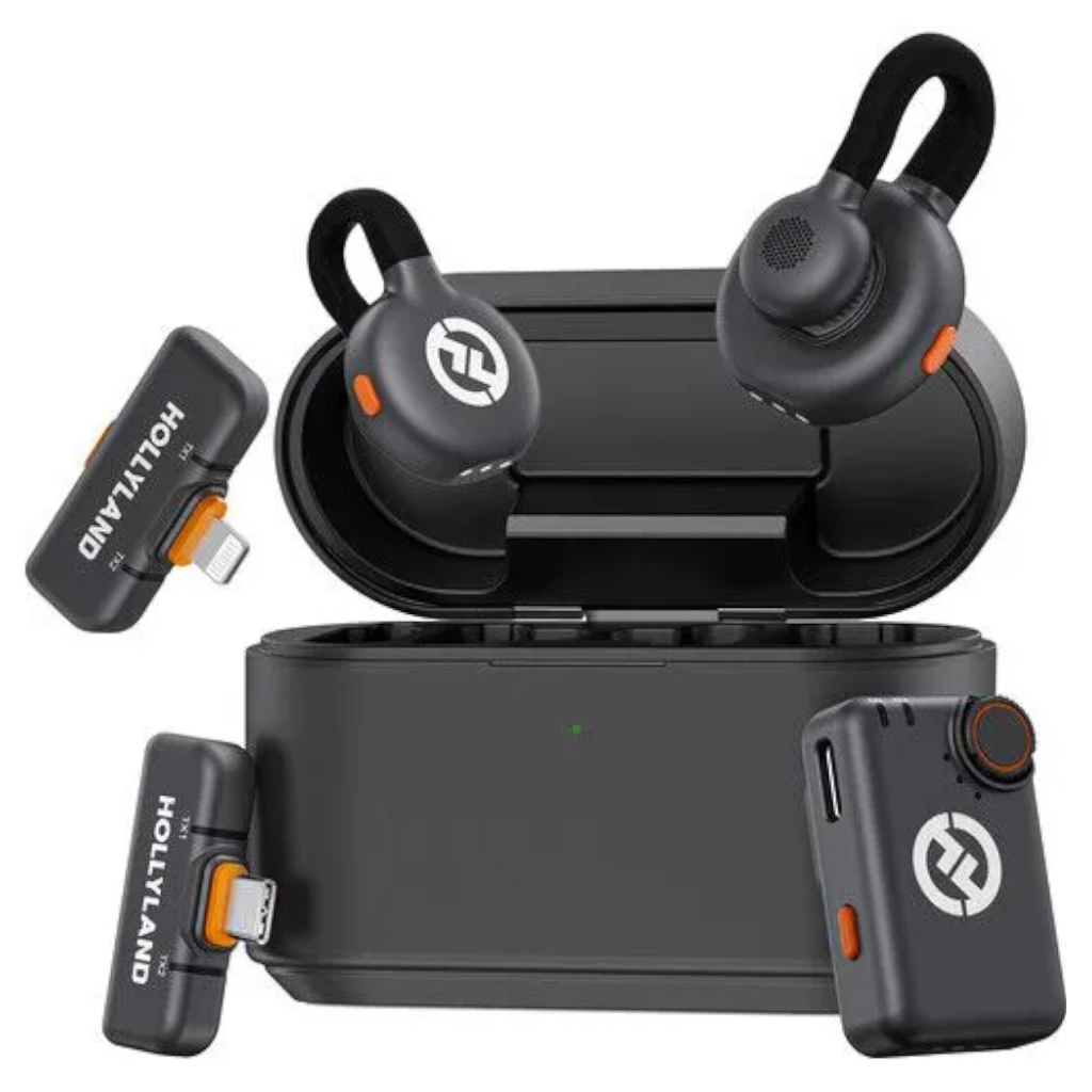 HOLLYLAND LARK M2S WIRELESS MIC ULTIMATE COMBO Camera tek