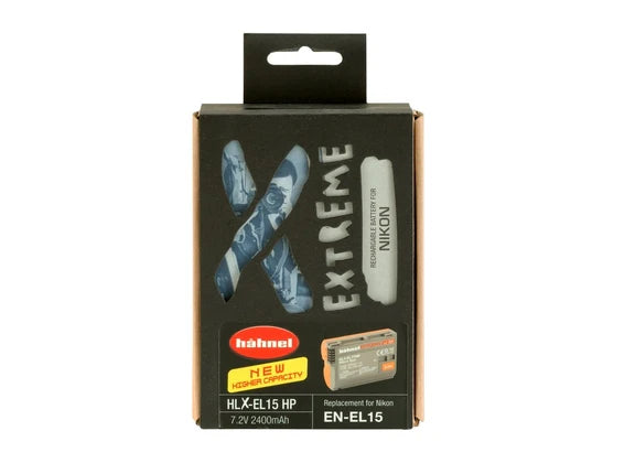 HAHNEL HLX-EL15 EXTREME BATTERY FOR NIKON EN-EL15 HA-HL-XEL15