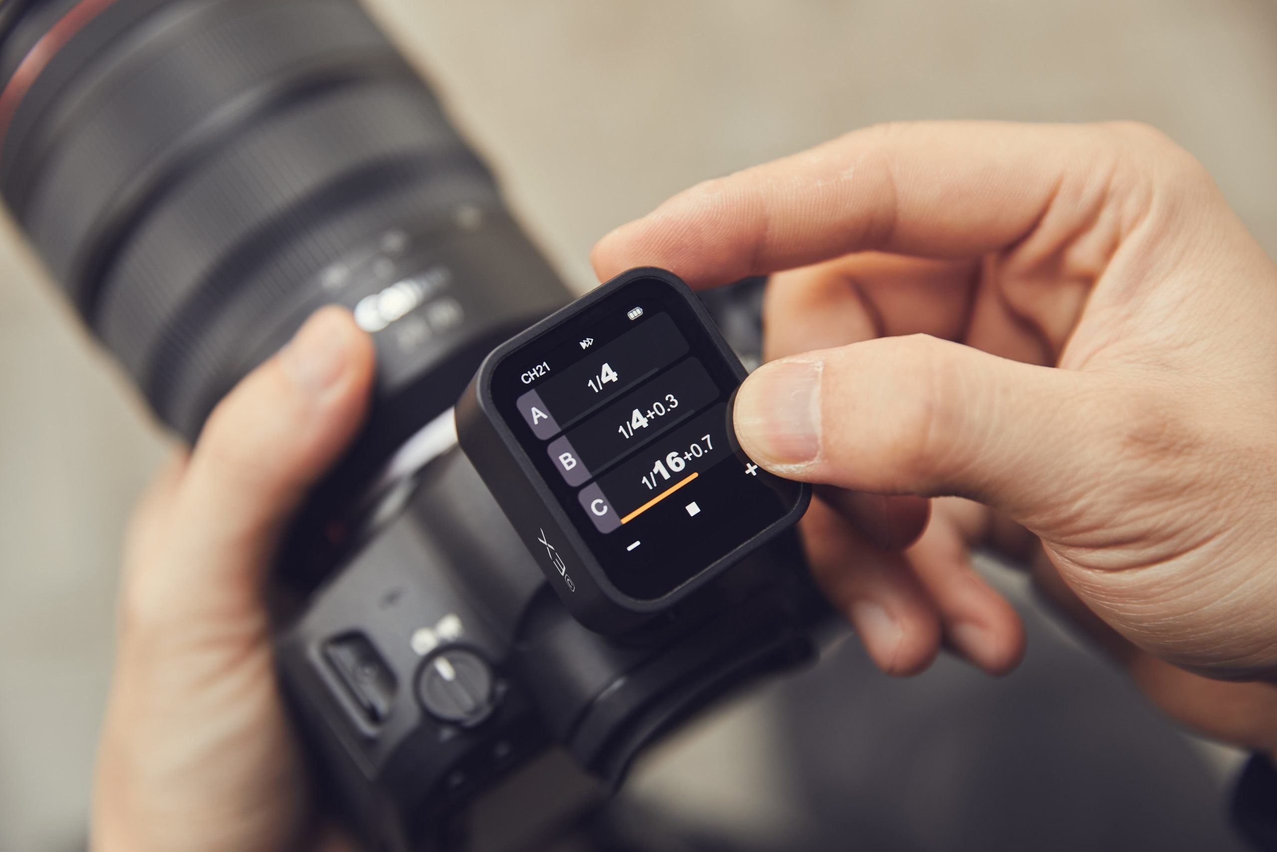 GODOX X3 TOUCHSCREEN TTL WIRELESS FLASH TRIGGER FOR NIKON