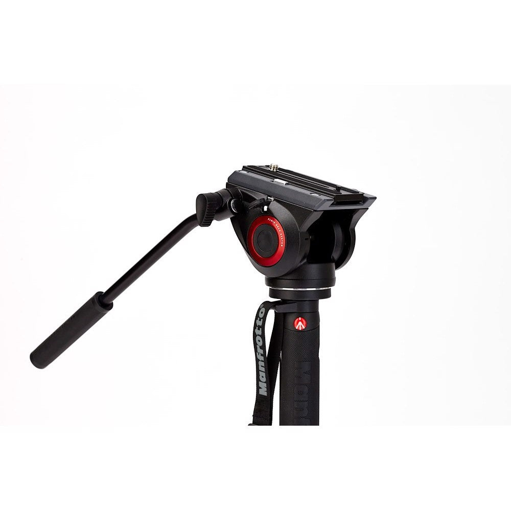 Manfrotto VMXPRO500 4-Section Video Monopod + MVH500AH Fluid Head Camera tek