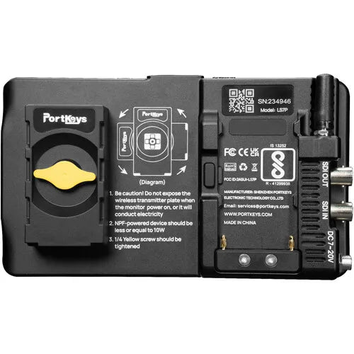PORTKEYS 7″ HDMI/SDI High-Bright Monitor with Wireless Camera Control LS7P - ON DEMO