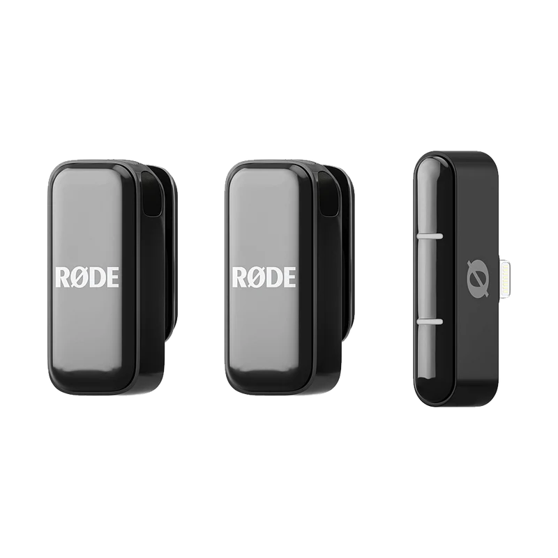 RODE WIRELESS MICRO 2-PERSON ULTRA COMPACT WIRELESS MICROPHONE WITH USB-C + FREE RODE INTERVIEW MICRO HANDHELD MIC