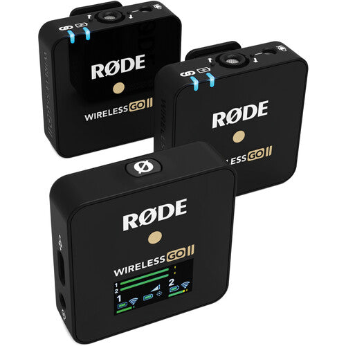 Rental Rode Wireless GO II 2-Person Compact Digital Wireless Microphone System/Recorder (2.4 GHz) - R350 P/Day Camera tek