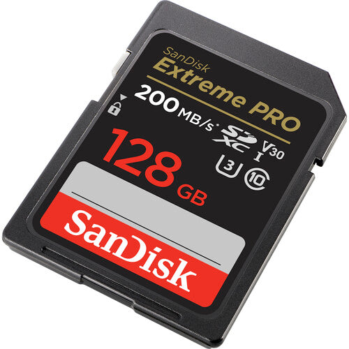 SanDisk 128GB Extreme PRO 200MB/s UHS-I SDXC Memory Card Camera tek