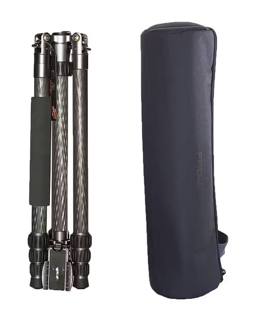 JENOVA PRO.J PROFESSIONAL CARBON FIBER TRIPOD 25KG CAPACITY - BLACK