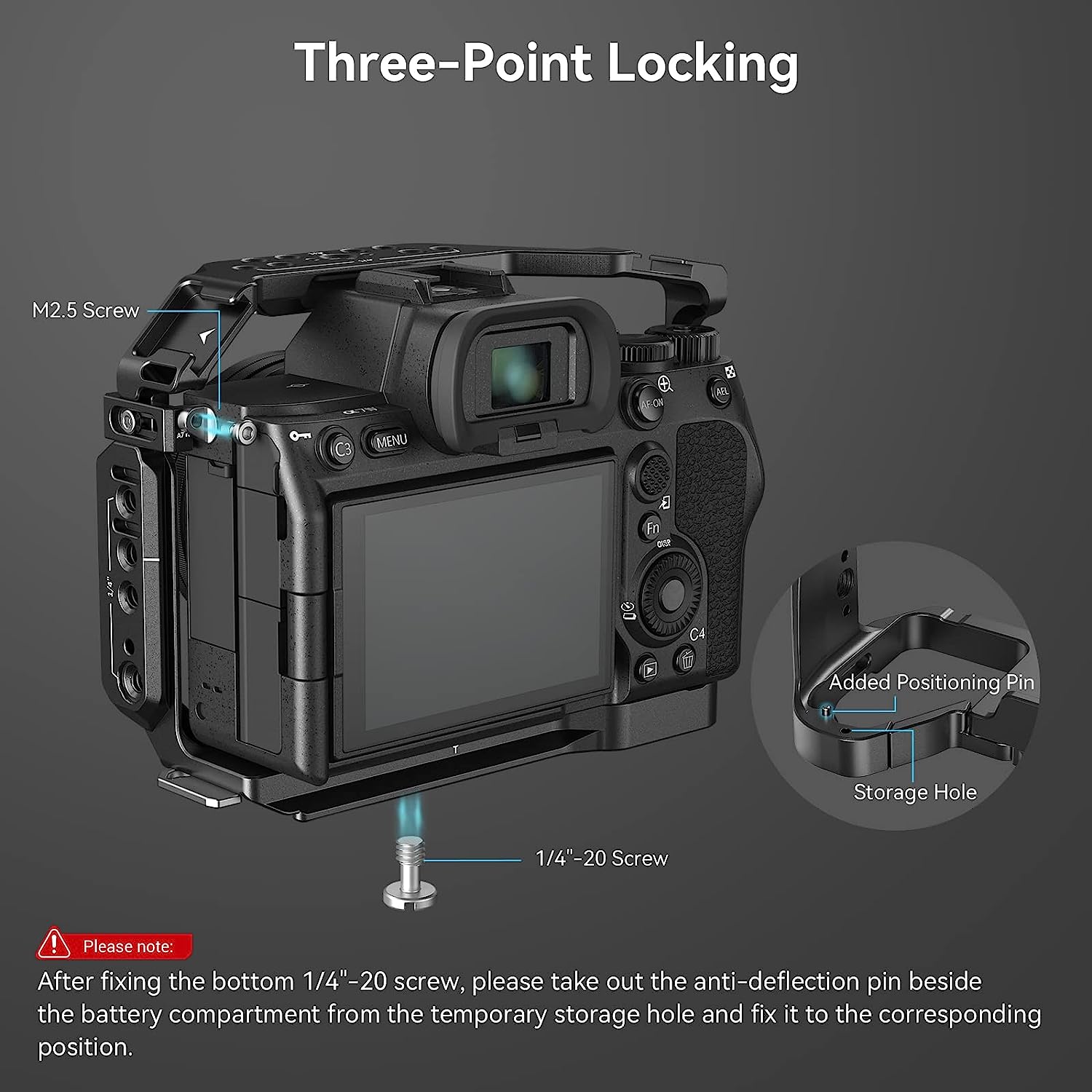 SmallRig Cage For Sony A7R V / A7 IV / A7S III Camera tek