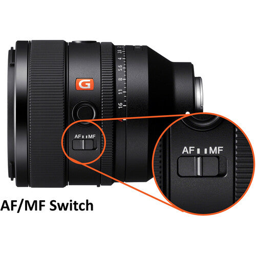 Sony FE 50mm f/1.2 GM Lens Camera tek