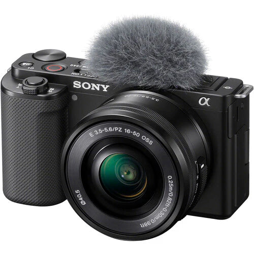 SONY ZV-E10 MIRRORLESS CAMERA + E-PZ 16-50MM II