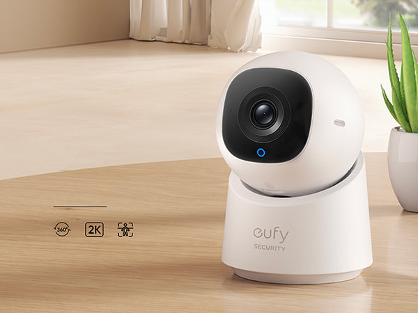 NEW! Eufy C220 Indoor Pan & Tilt 2k CAM Camera tek