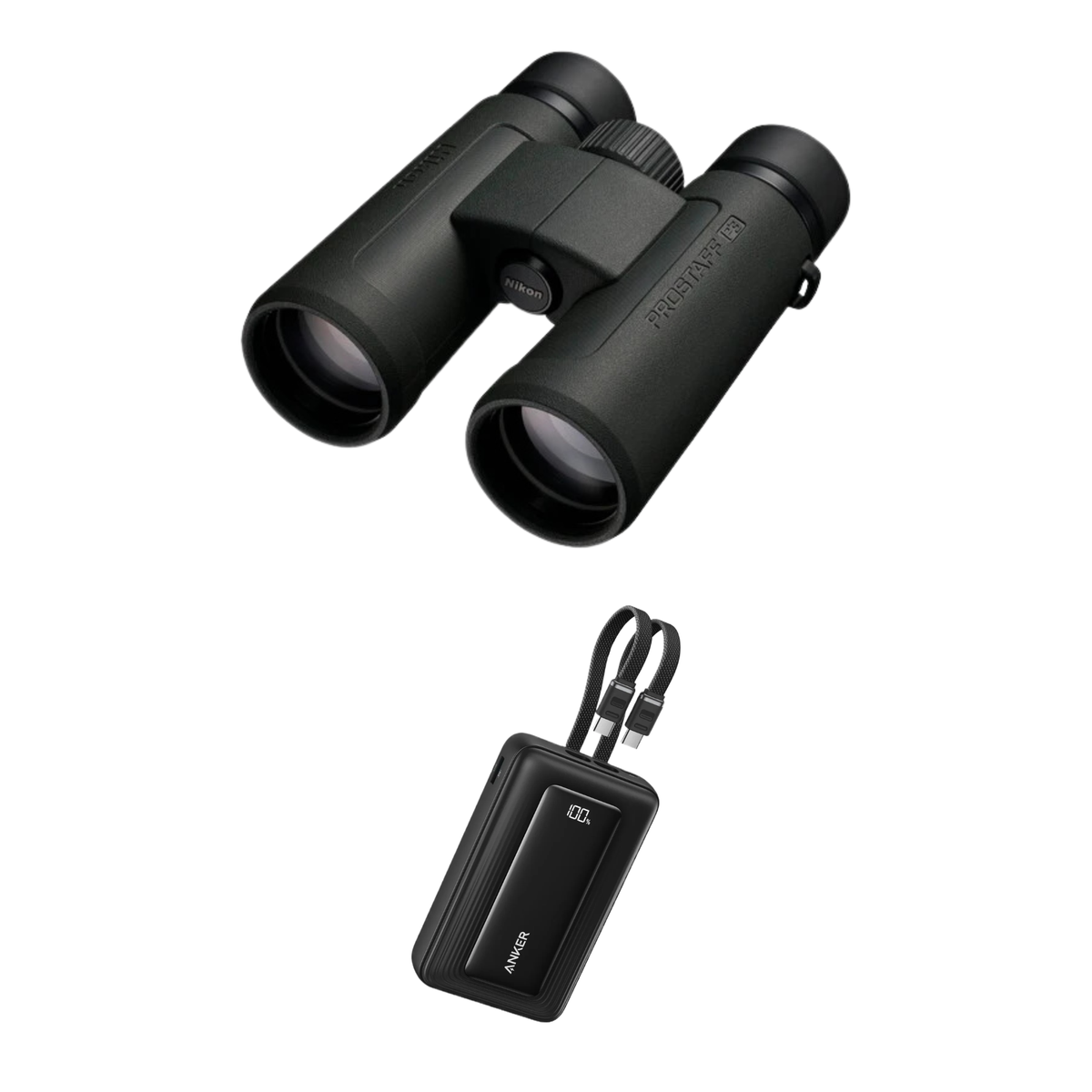 Nikon PROSTAFF P3 10x42 Binoculars + Free Anker Zolo Power Bank (20000mAh) Camera tek