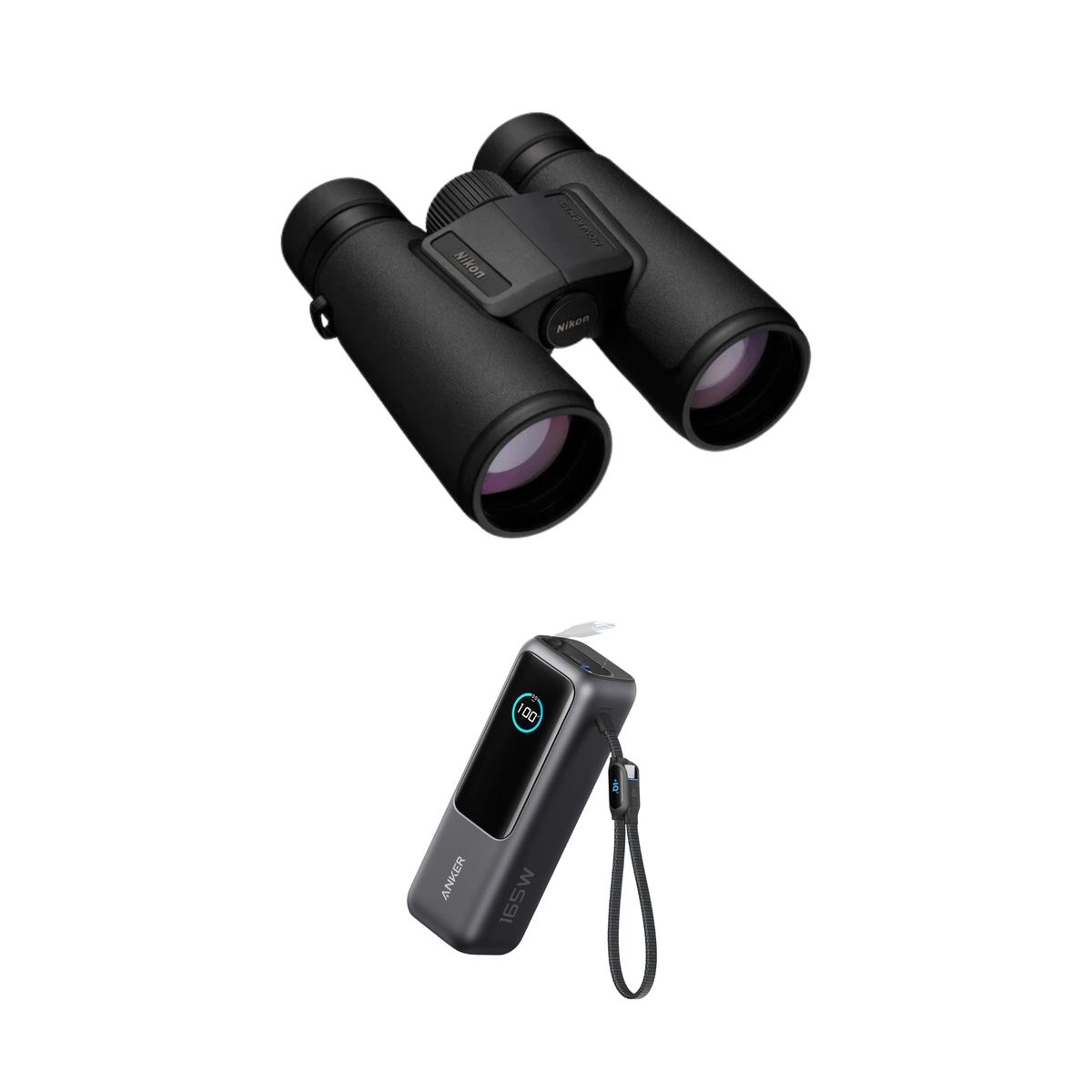Nikon Monarch M5 10x42 Binoculars + Free Anker A1695 165W USB-C Power Bank (25000mAh) Camera tek