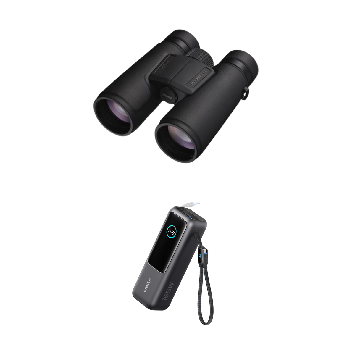 Nikon Monarch M5 8x42 Binoculars + Free Anker A1695 165W USB-C Power Bank (25000mAh) Camera tek