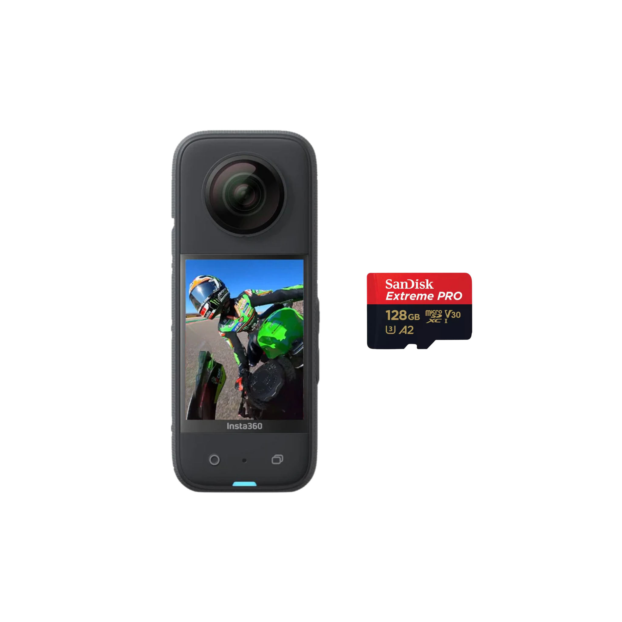 INSTA360 X3 360 DEGREE CAMERA + Free SanDisk 128GB Extreme Pro 200MB/s microSDXC