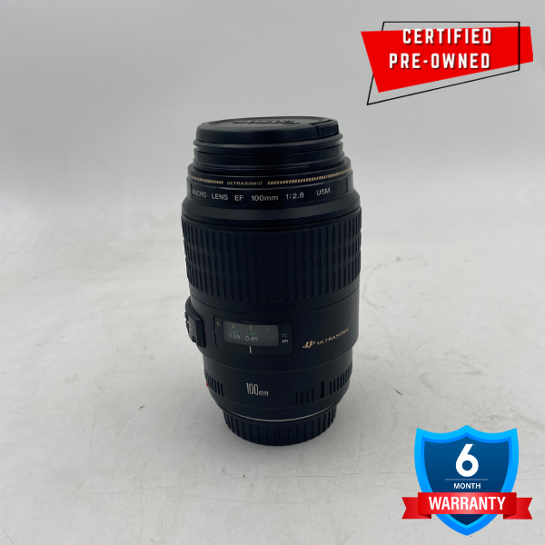 Canon EF 100mm F2.8 L IS USM Macro Lens - Second Hand Camera tek