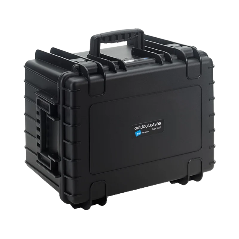 B&W INTERNATIONAL O/D CASE TYPE 5500 W/DIVIDERS-BL