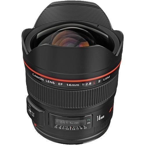 Canon EF 14mm f/2.8L II USM Lens Camera tek