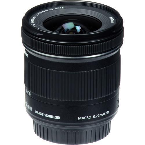 Canon EF-S 10-18mm f4.5-5.6 IS STM Camera tek
