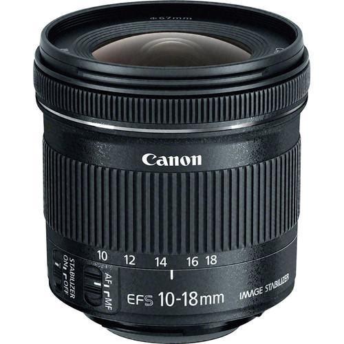 Canon EF-S 10-18mm f4.5-5.6 IS STM Camera tek