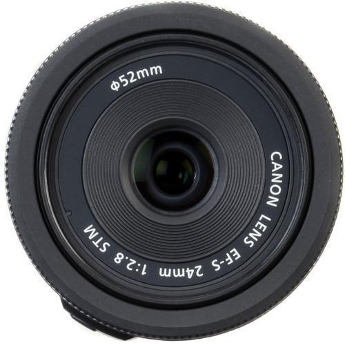 Canon EF-S 24mm F/2.8 STM Pancake Lens Camera tek