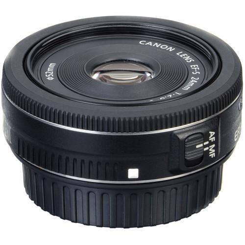 Canon EF-S 24mm F/2.8 STM Pancake Lens Camera tek