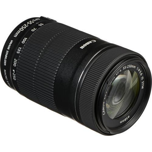 Canon EF-S 55-250mm F4-5.6 IS STM Camera tek