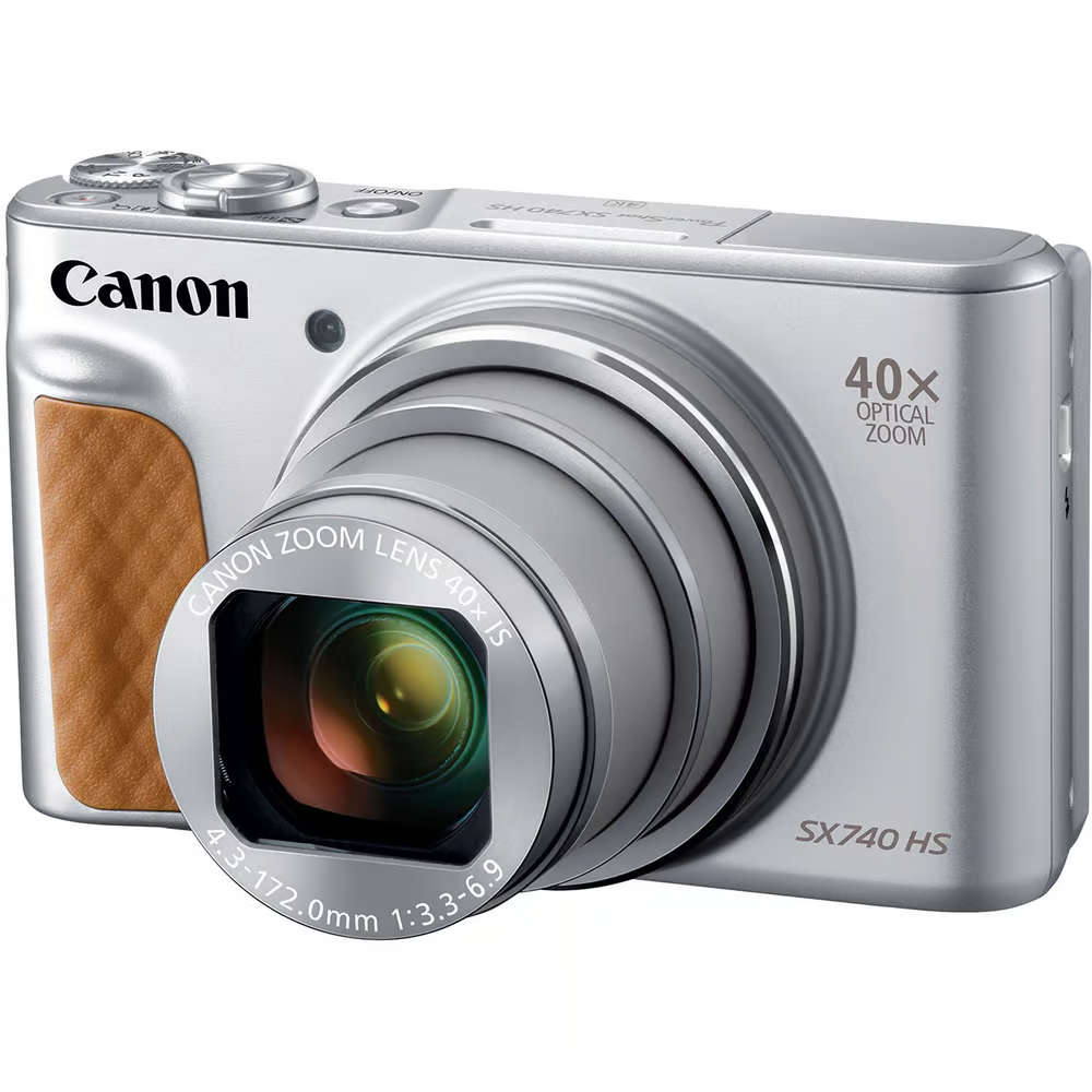 Canon PowerShot SX740 HS Lite Edition (Silver) + FREE JOBY GORILLAPOD
