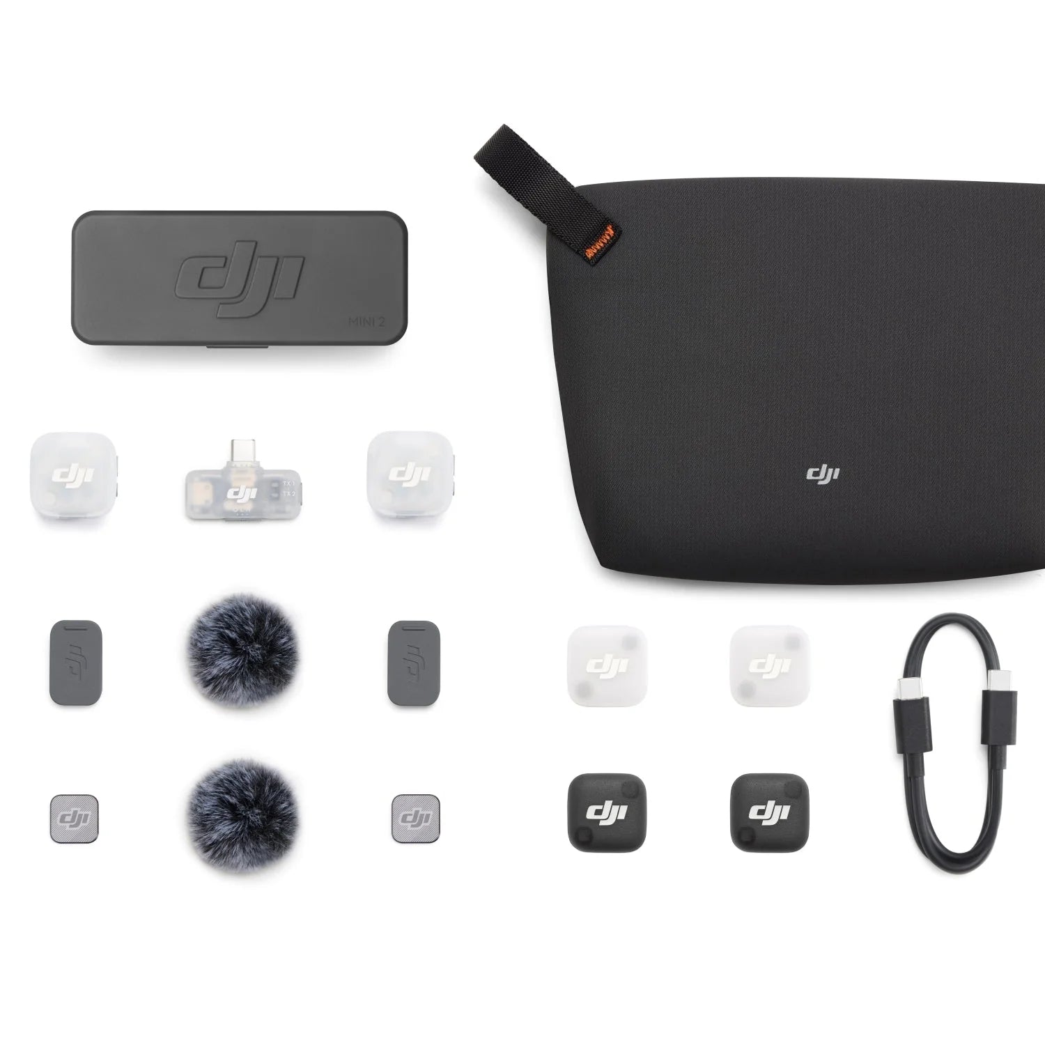 DJI MIC MINI 2 (2 TX + 1 MOBILE RX +CHARGING CASE)