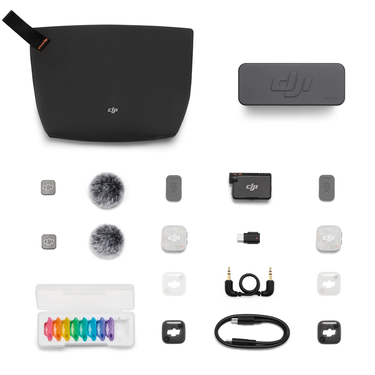 DJI MIC MINI 2S 2-PERSON COMPACT WIRELESS MIC SYSTEM FOR CAMERA & SMARTPHONE