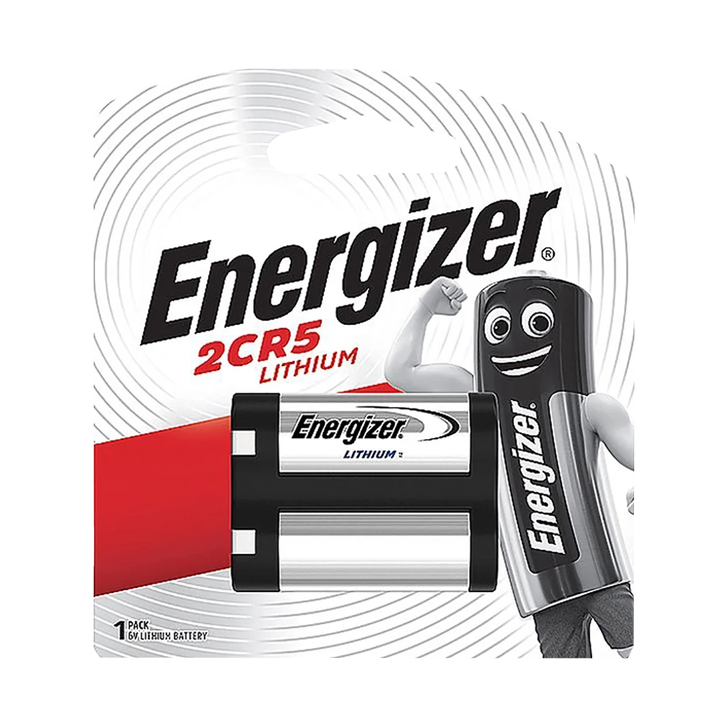 ENERGIZER 6V PHOTO LITHIUM 2CR5 Camera tek