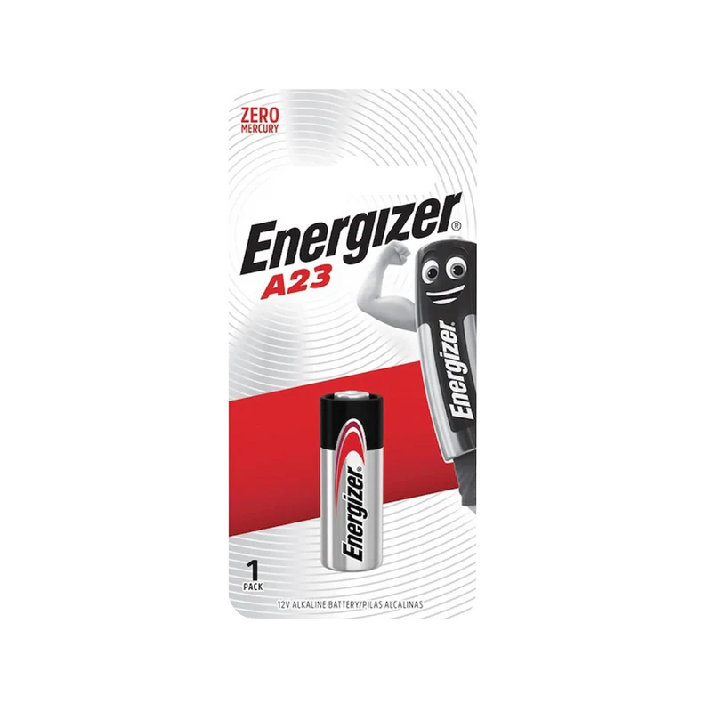 ENERGIZER 12V ALKALINE BATTERY A23 CARD 1
