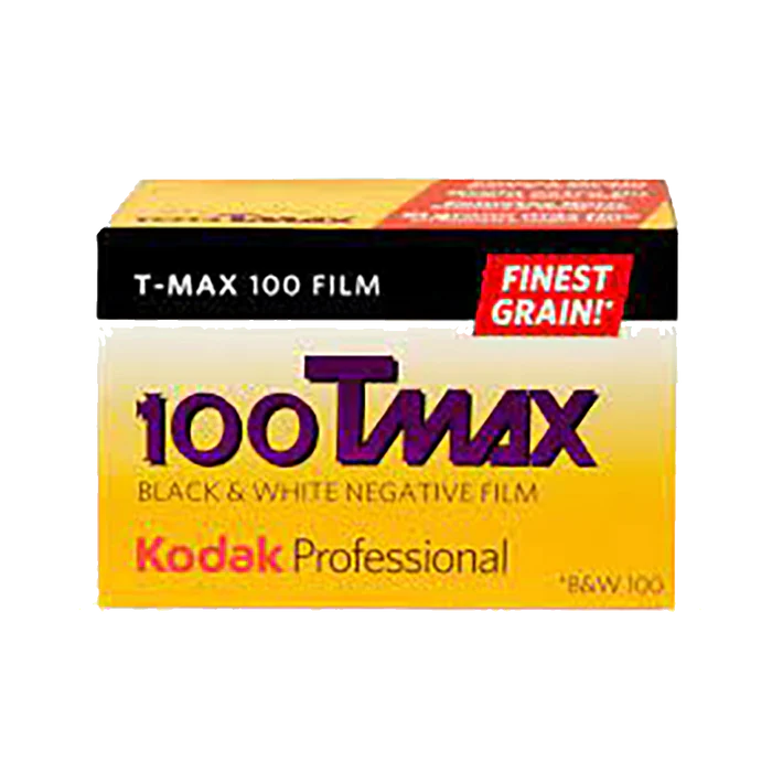 Kodak Professional T-Max 100 35mm Black & White Film Camera tek