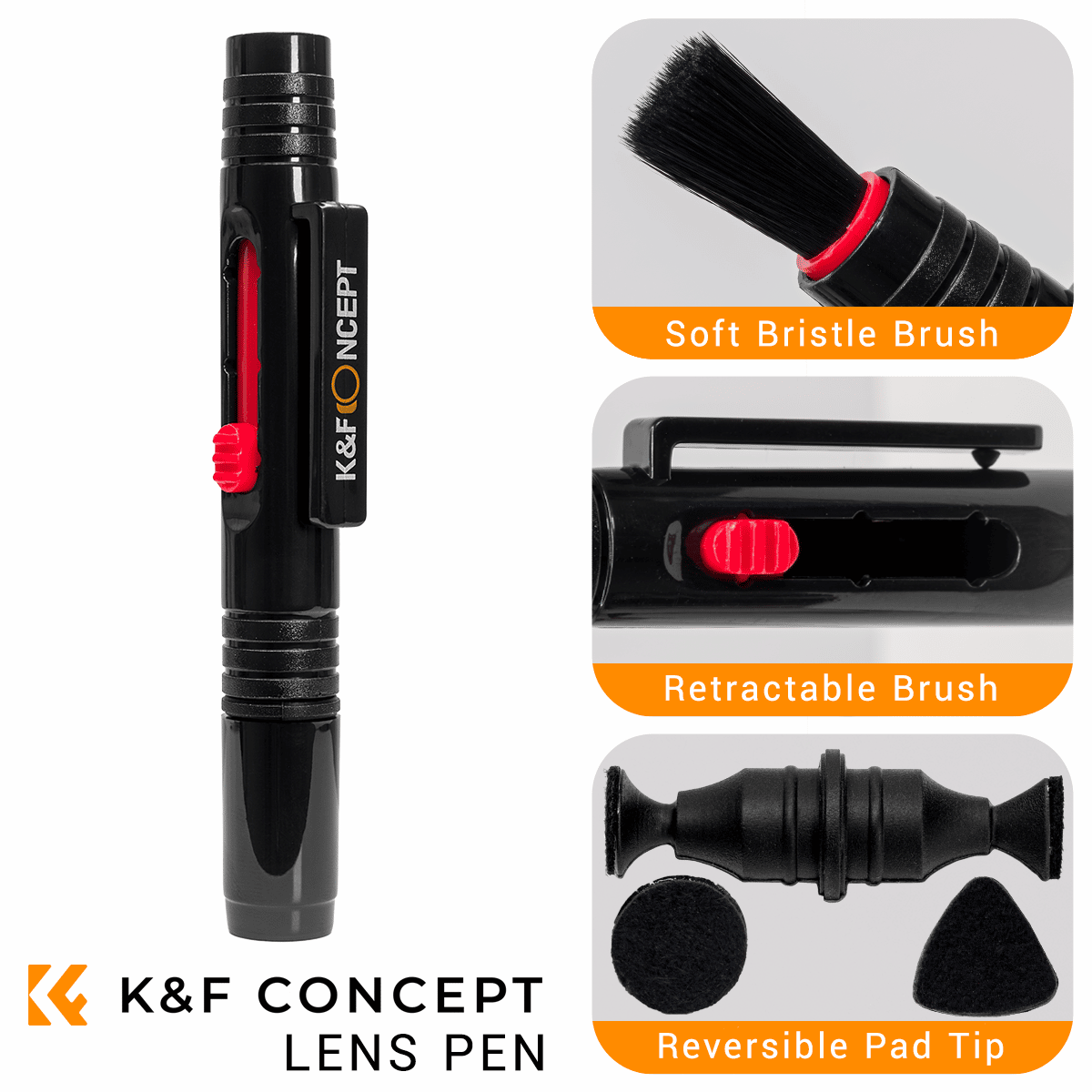 K&F CONCEPT 4 IN 1 CLEANING KIT Camera tek