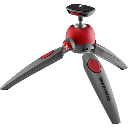 Manfrotto PIXI EVO Mini Tripod (Red) Camera tek