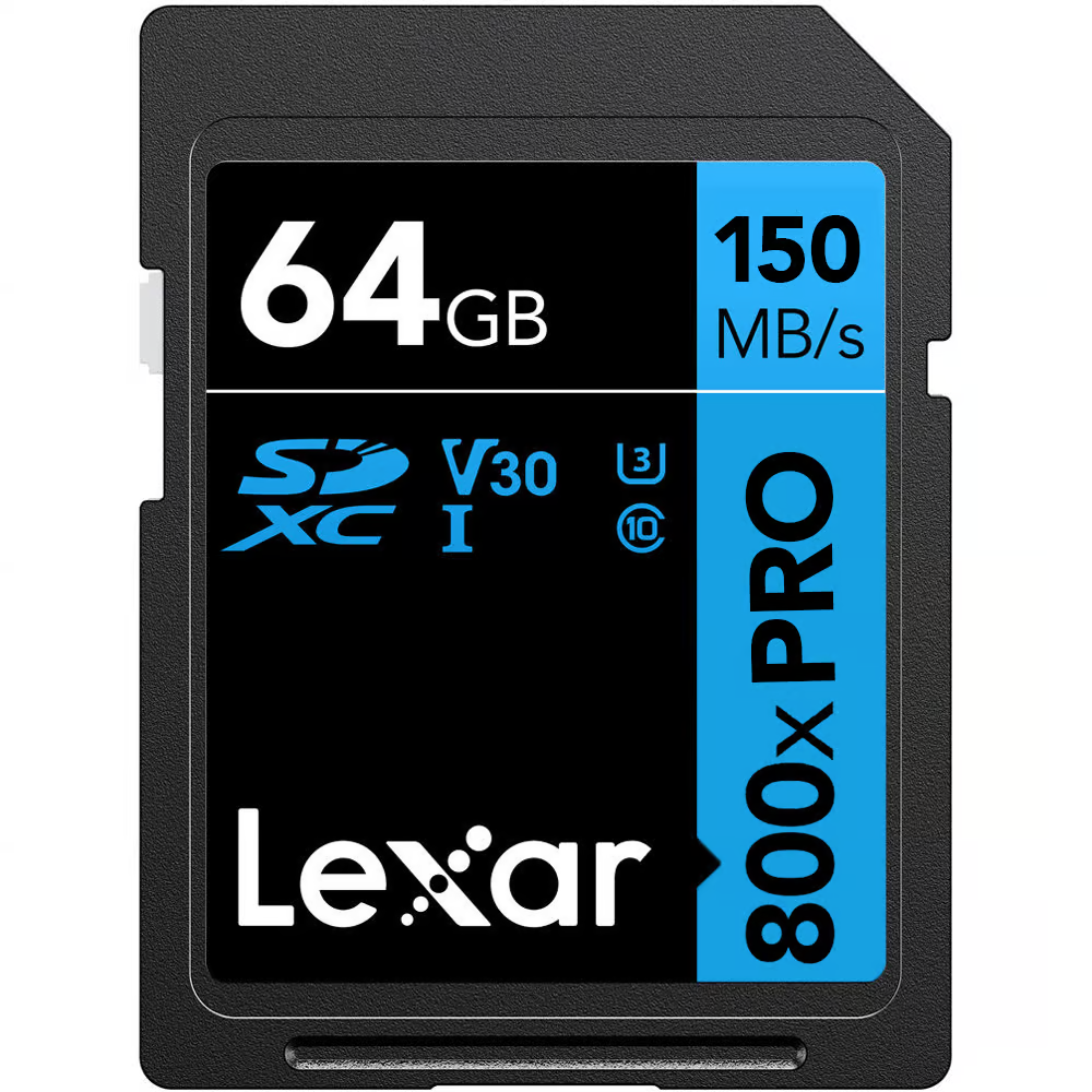 LEXAR SDHC UHS-I 64GB 150MB/S MEMORY CARD Camera tek