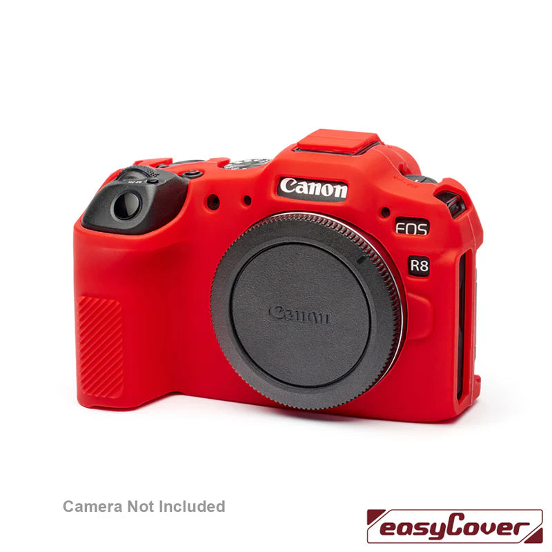 EASYCOVER SILICON CASE CANON EOS R8 - (RED)