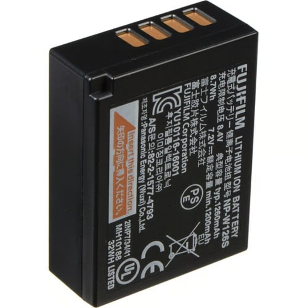 FUJIFILM NP-W126S RECHARGEABLE BATTERY