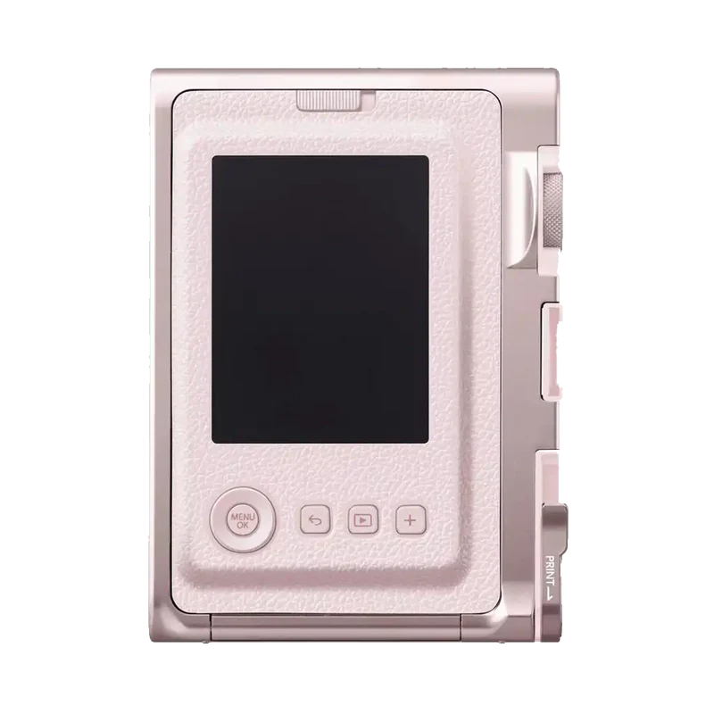 FUJIFILM INSTAX MINI EVO INSTANT CAMERA KIT - GENTLE ROSE WITH 1 FILM AND CASE