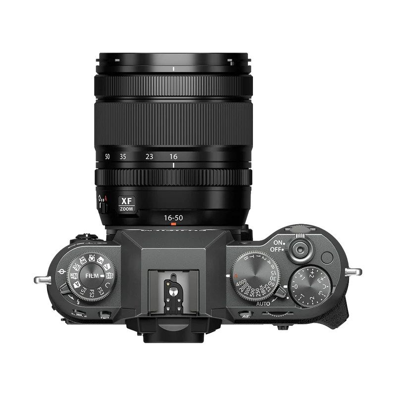 Fujifilm X-T50 Mirrorless Camera with 16-50mm Lens (Charcoal Silver)