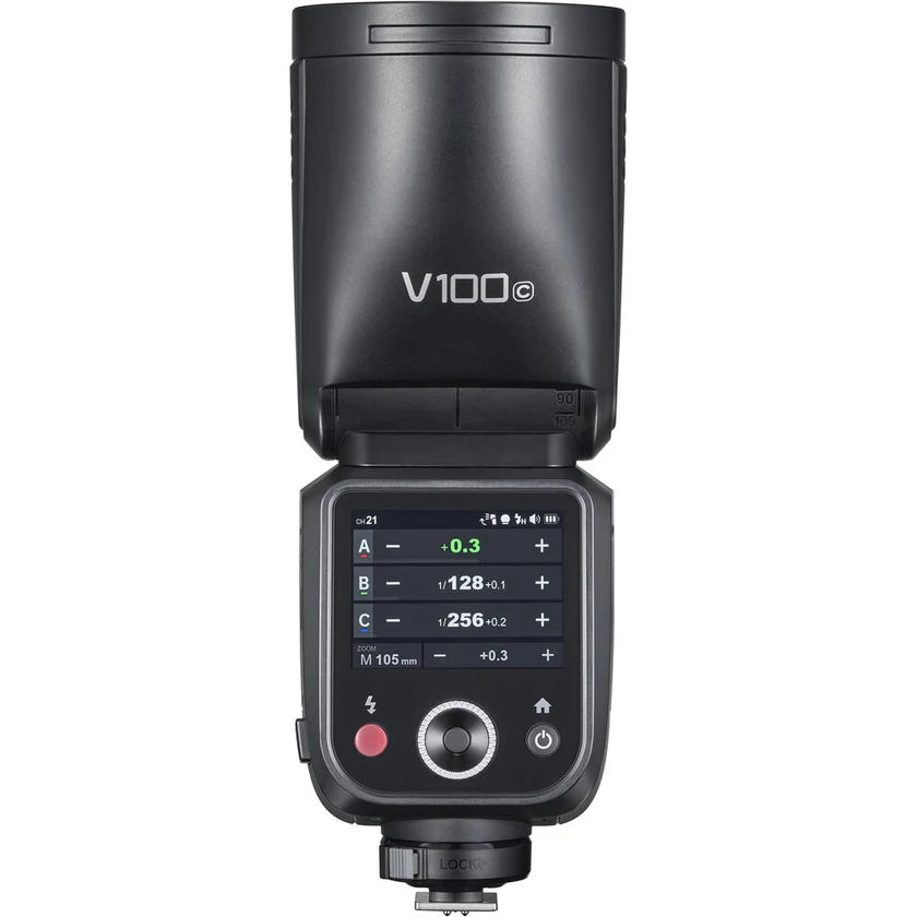GODOX V100-C TTL LI-ION 100W/S CAMERA FLASH -CANON