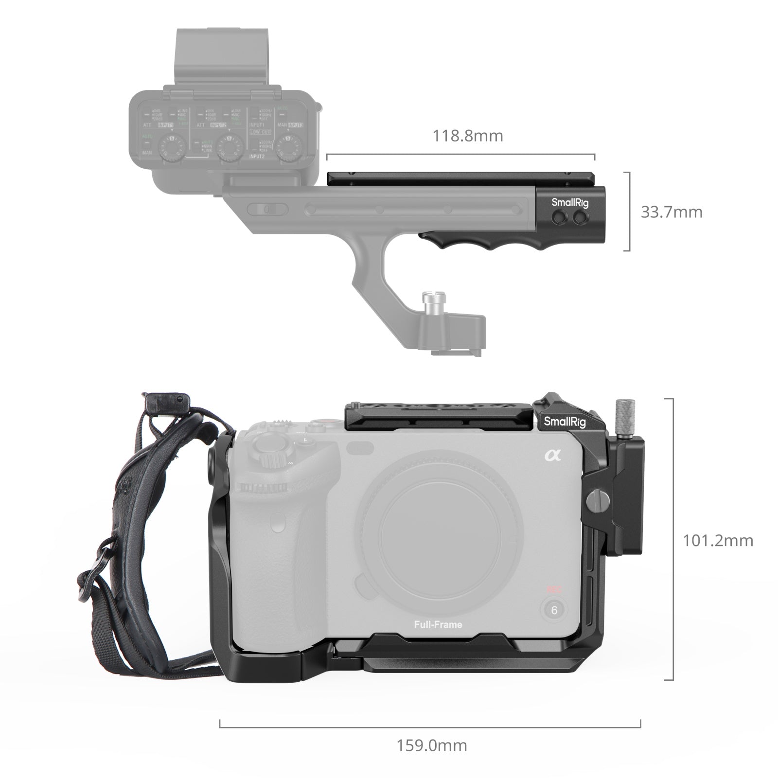 SMALLRIG HANDHELD CAGE KIT FOR SONY FX30/FX3