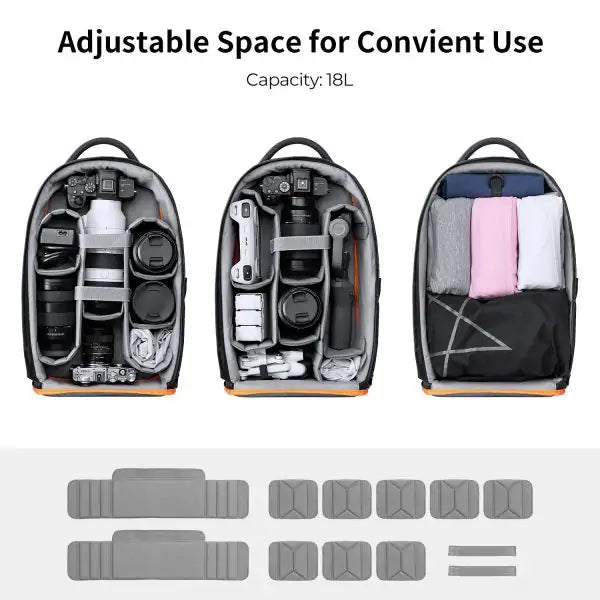 K&F CONCEPT CLASSIC SHOOTER BACKPACK 18L