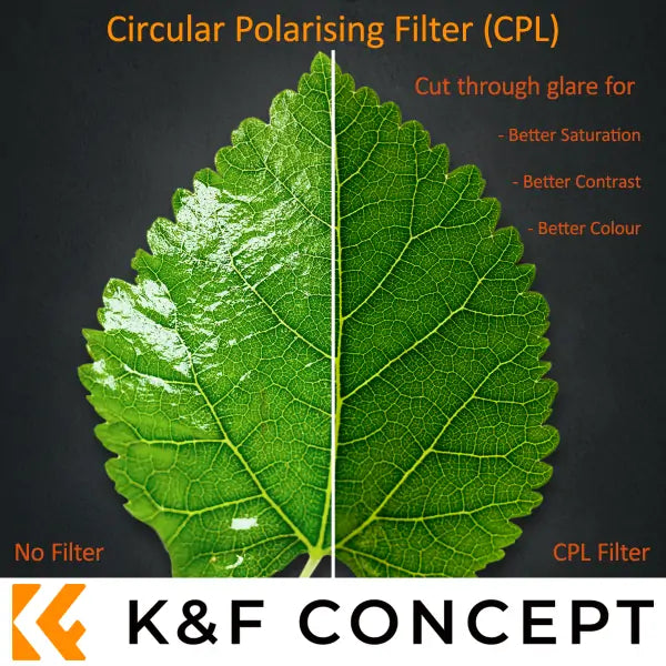 K&F CIRCULAR POLARIZER FILTER - 49MM C-SERIES