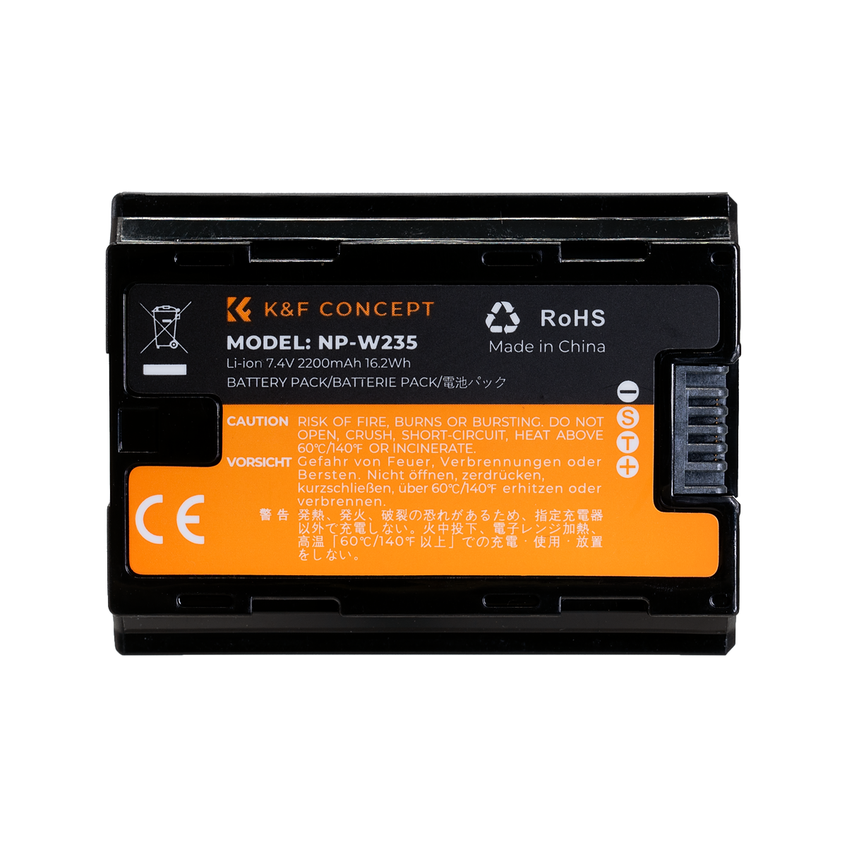 K&F CONCEPT BATTERY FOR FUJIFILM NP-W235