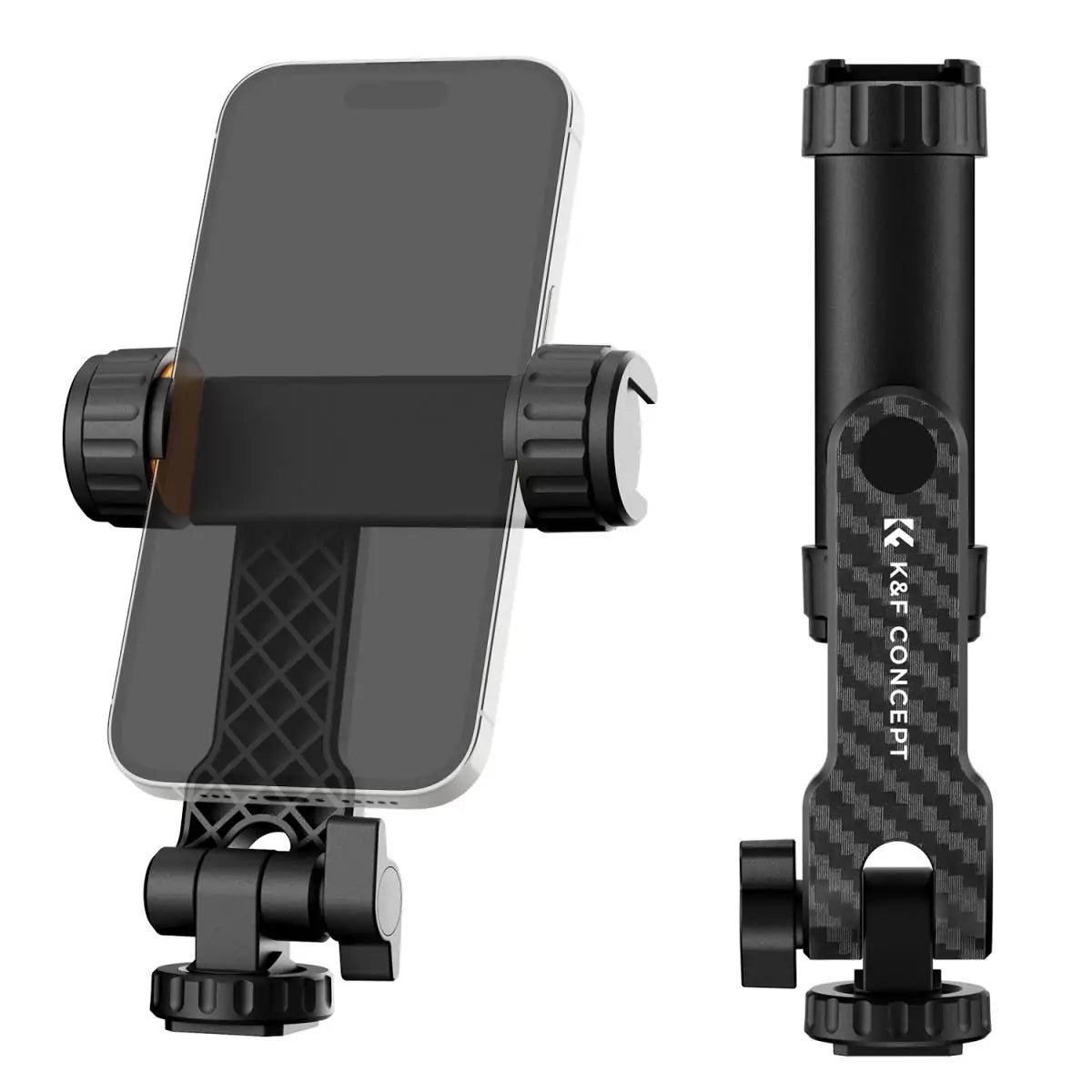 K&F PHONE CLAMP WITH COLD SHOE FOR PHONE ON CAMERA MOUNTING KIT Camera tek