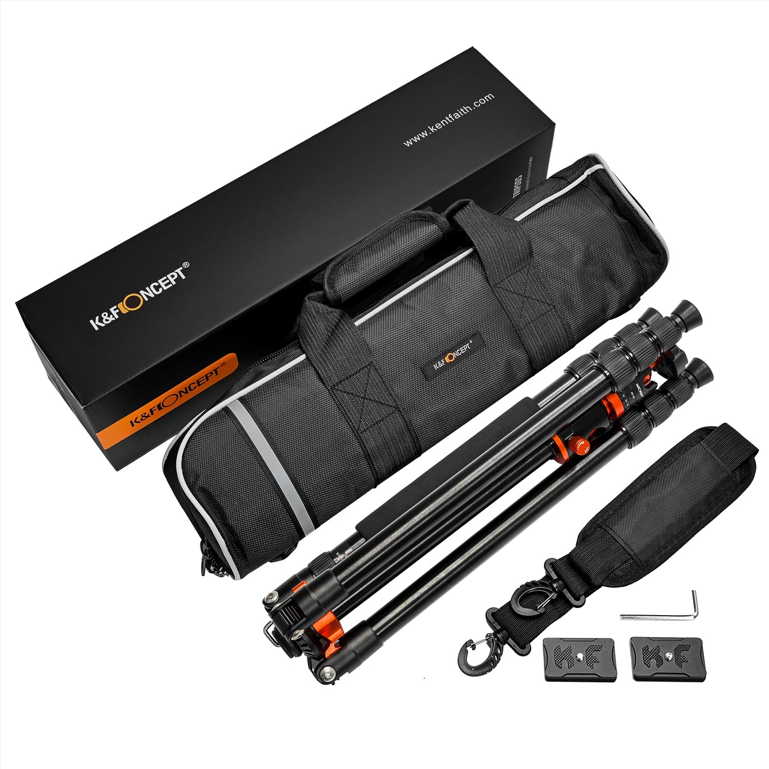 K&F CONCEPTS TRIPOD KIT INCL MONOPOD FEATURE - KF09.090 Camera tek