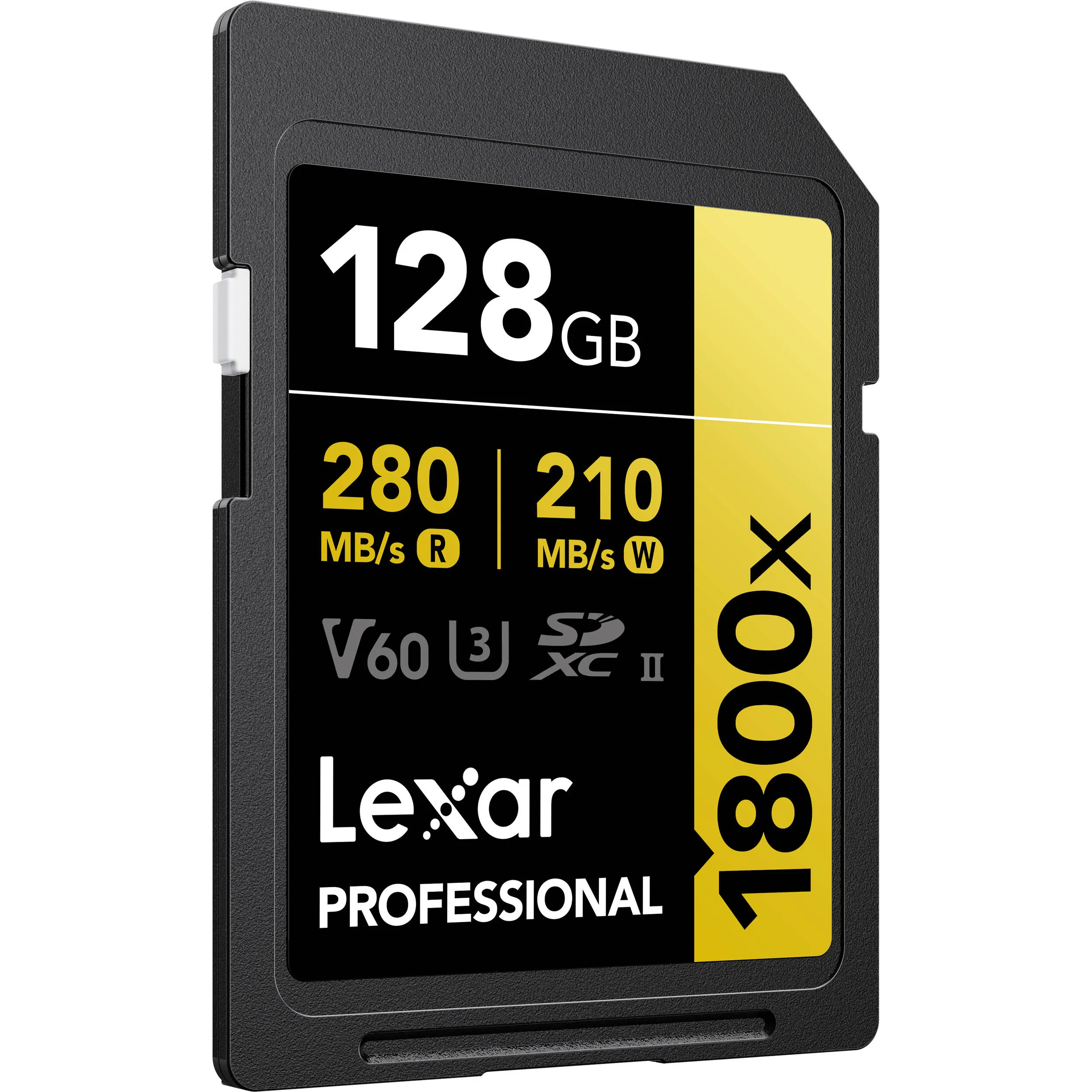 LEXAR SDXC UHS-II PRO 128GB 280mb/s MEMORY CARD (Twin Pack)